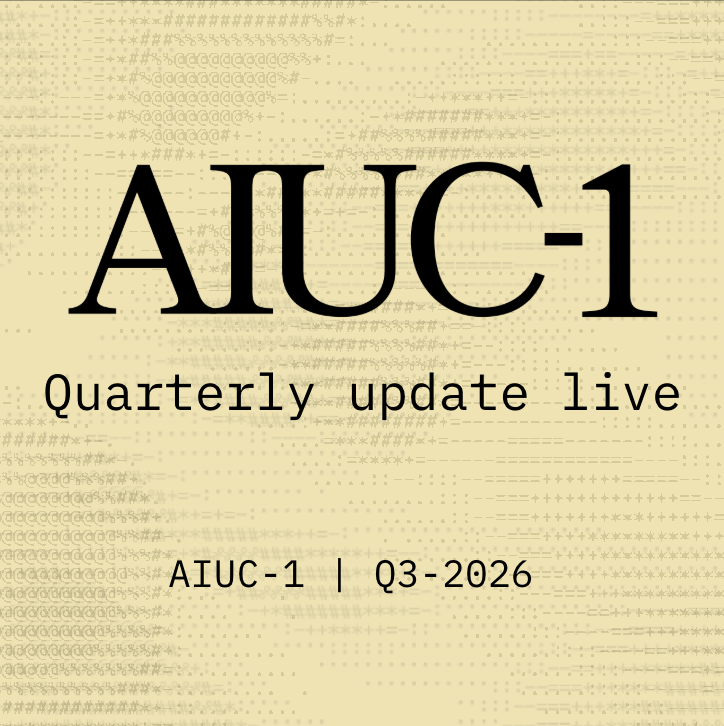 AIUC-1, the AI Agent Certification, Turns to Coding Agents