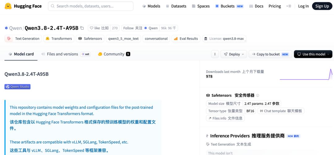 Qwen3.8-2.4T-A95B: Alibaba Open-Weights Its Max-Tier Flagship