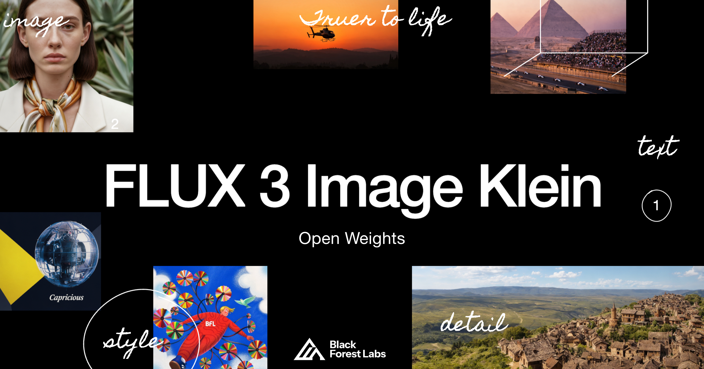 Black Forest Labs Releases FLUX 3 Image Klein